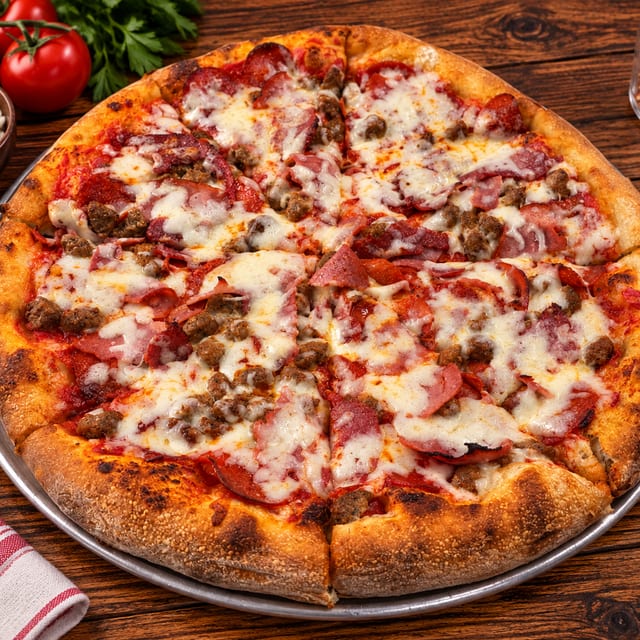 Meat Lovers Pizza.