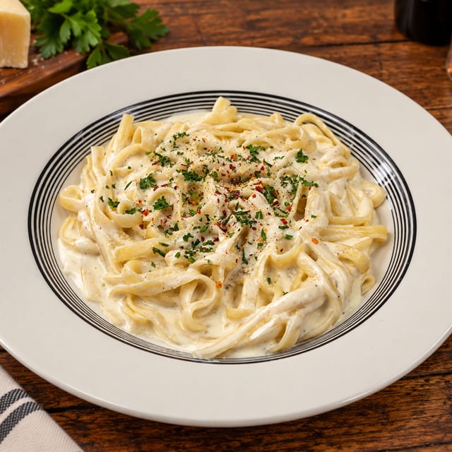Fettuccine Alfredo.