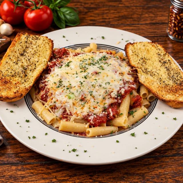 Baked Ziti al Forno.