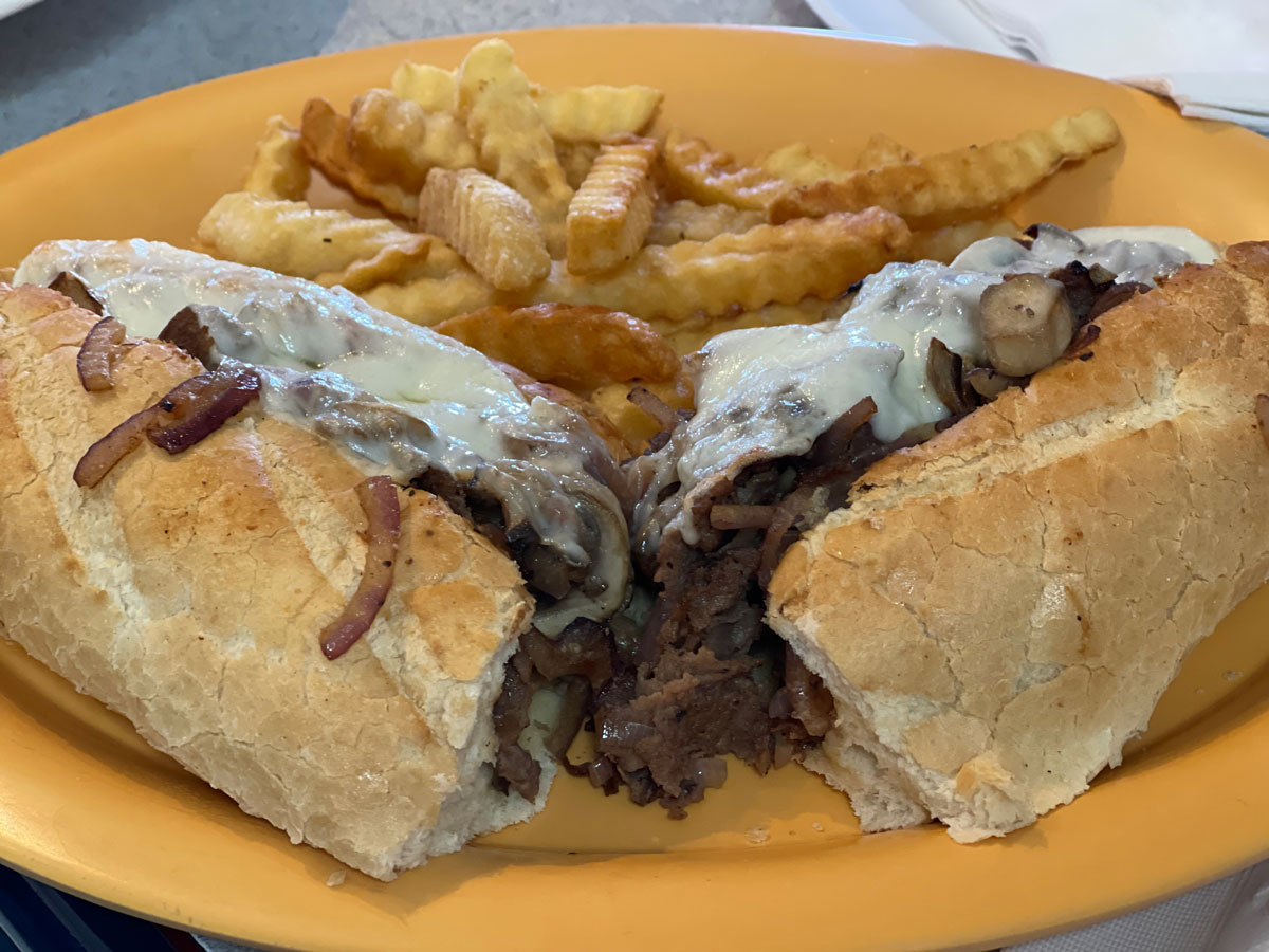 5. Philly Cheese Steak